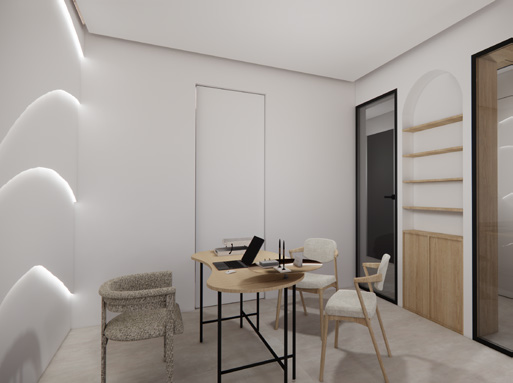 Cabinet dentaire design a Casablanca