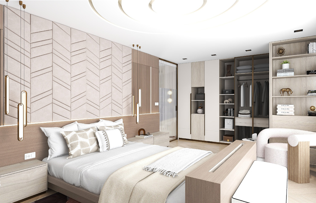 Espace de vie lumineux